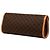 Céline Clutch Celine Brown Macadam Coated Canvas Marrone - vista 2