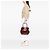 Salvatore Ferragamo Borsa Ferragamo Marisa Gancini in vernice rossa Rosso Bordò - vista 7