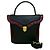 Autre Marque Borsa a mano Saint Laurent in pelle nera con traforazioni Diamond Cut Nero