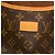 Louis Vuitton Brown Monogram Saumur 35 Castaño - vista 5