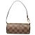 Louis Vuitton Brown Damier Ebene Papillon Pochette Marrone