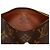 Louis Vuitton Brown Monogram Papillon Pochette Castaño - vista 5