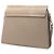 Chloé Faye Crossbody in vitello e camoscio marrone Medium Taupe - vista 2