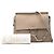 Chloé Faye Crossbody in vitello e camoscio marrone Medium Taupe - vista 7