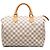 Louis Vuitton White Damier Azur Speedy 30 Weiß