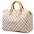 Louis Vuitton White Damier Azur Speedy 30 Weiß - Ansicht 2