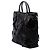 Tote Sacola Prada em Tessuto preto com miçangas e apliques florais - vista 2