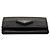 Monedero Prada de piel Saffiano negro - vista 3