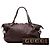 Gucci Bamboo Bar Tote aus Leder in Rot, Größe Medium Bordeaux - Ansicht 9