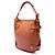 Burberry Tote aus braunem Narbenleder mit Turn-Lock-Verschluss - Ansicht 2