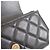 Portacellulare Chanel Black CC Quilted Lambskin con manico superiore e catena Nero - vista 12