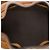 Borsa bucket Fendi Brown Mini Leather Studded Floral Mon Tresor - vista 4