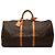 Louis Vuitton Brown Monogram Keepall 60 Marrom
