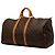 Louis Vuitton Brown Monogram Keepall 60 Marrom - vista 2