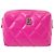 Borsa Balenciaga Pink Quilted Nappa Touch B Camera Bag XS Rosa