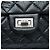 Chanel Black Quilted Aged Calfskin Reissue 2.55 Double Flap 225 Nero - vista 5