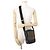 Borsa a tracolla Burberry Nova Check in tela mesh e pelle Nero Multicolore - vista 4