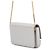 Portafoglio a catena/spalla in pelle grigio chiaro Burberry - vista 2