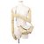 Borsa a secchiello Chloé Marcie Small Bianco - vista 4