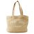 Jimmy Choo Raffia-Shopper in Beige
