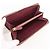 Cartera larga Burberry en piel charol Bordeaux Burdeos - vista 9