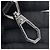 Borsa Mini North South Tote Jimmy Choo in pelle nera Nero - vista 15