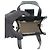 Borsa Mini North South Tote Jimmy Choo in pelle nera Nero - vista 6