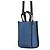 Borsa Mini Tote Jimmy Choo Blu Blu navy - vista 2