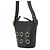 Borsa a secchiello in pelle Burberry Nova Check Nero - vista 2