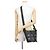 Borsa a secchiello in pelle Burberry Nova Check Nero - vista 4