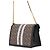 Borsa a tracolla con catena Burberry TB Monogram Marrone Nero Multicolore - vista 2