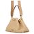 Borsa in rafia Jimmy Choo Cinch Medium Beige - vista 2