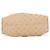 Borsa in rafia Jimmy Choo Cinch Medium Beige - vista 3
