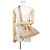 Borsa in rafia Jimmy Choo Cinch Medium Beige - vista 5