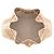 Borsa in rafia Jimmy Choo Cinch Medium Beige - vista 6