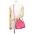 Borsa Bowling Jimmy Choo Varenne Rosa - vista 5