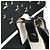 Jimmy Choo Two-tone Star Studded Leather Backpack Black White - view 6