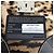 Bolso de hombro 2-Way MCM con estampado de leopardo Negro Beige - vista 11