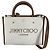 Jimmy Choo Logo Avenue S Tasche Beige
