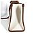 Jimmy Choo Logo Avenue S Tasche Beige - Ansicht 4
