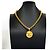 Collana Chanel placcata oro D'oro - vista 6