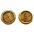 Orecchini a clip Chanel placcati oro D'oro