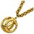 Collana Chanel Coco Mark placcata oro D'oro