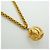 Collana Chanel Coco Mark placcata oro D'oro - vista 2