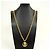 Collana Chanel Coco Mark placcata oro D'oro - vista 6