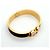 Hermès Brazalete Hermes Clic Clac PM Negro Dorado - vista 2