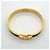 Hermès Brazalete Hermes Clic Clac PM Negro Dorado - vista 3