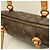 Saco Tote Louis Vuitton Monogram Totally PM Marrom Preto Monograma - vista 10