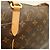 Saco Tote Louis Vuitton Monogram Totally PM Marrom Preto Monograma - vista 14