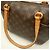 Saco Tote Louis Vuitton Monogram Totally PM Marrom Preto Monograma - vista 8